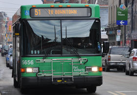 PAT Bus on Carson Street